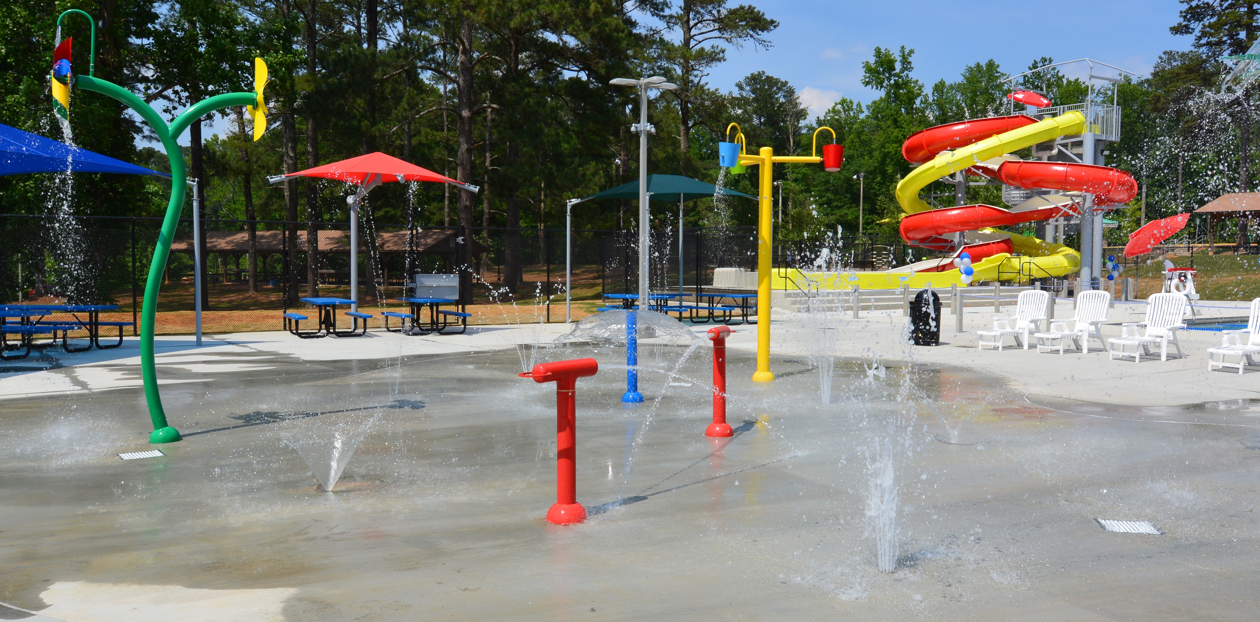 Duncan Park Pool & Splash Pad Falcon Design Consultants Civil Engineering